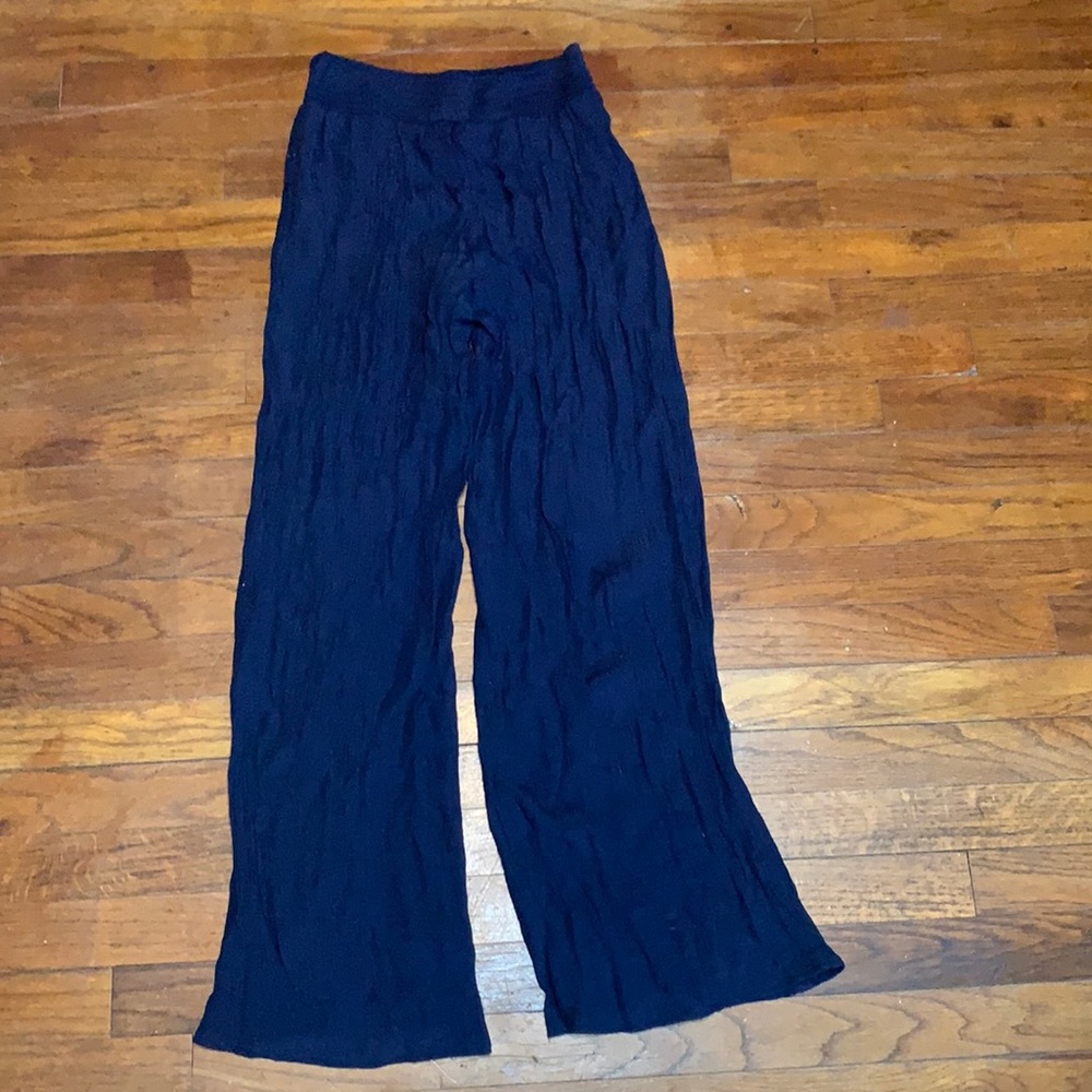 Navy Flowy Dress pants.